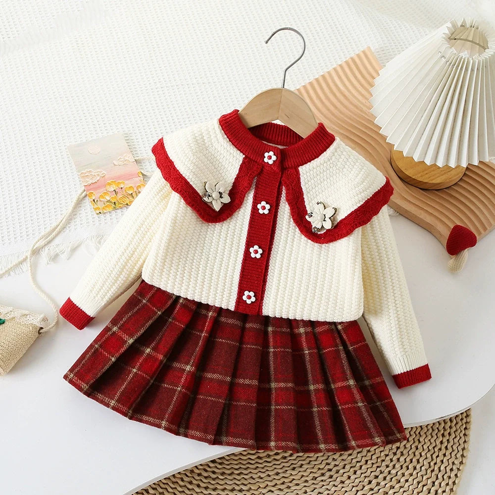 Conjunto Infantil Inverno Florzinhas