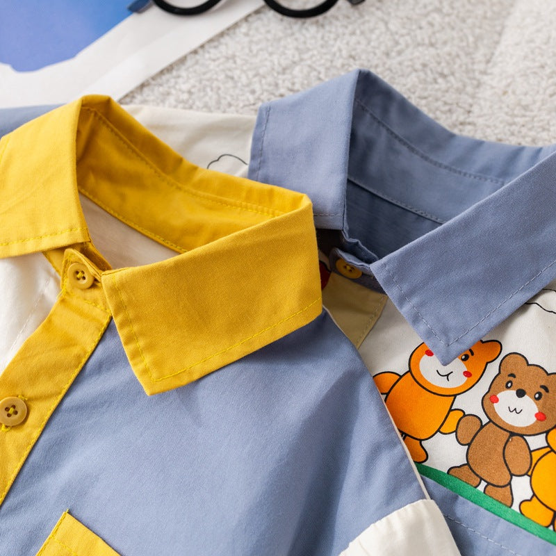 Conjunto Infantil Masculino Ursinhos e Jeans