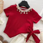 Conjunto Infantil Feminino Pingentes