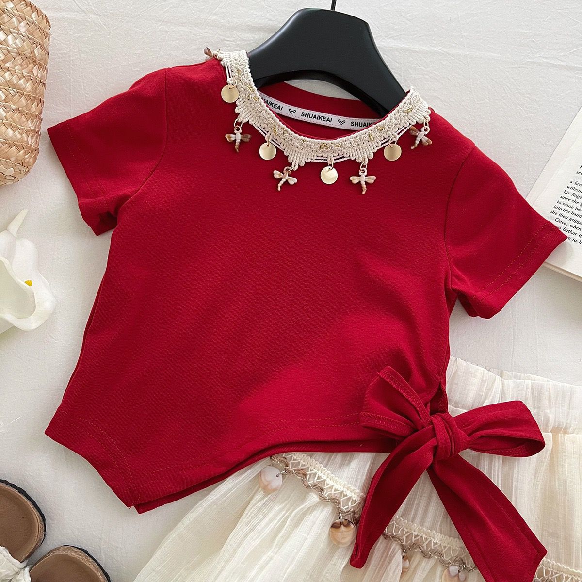 Conjunto Infantil Feminino Pingentes