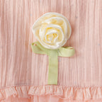 Vestido Infantil Florzinha com Chapéu