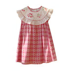 Vestido Infantil Verão Moranguinhos