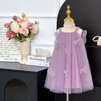 Vestido Infantil  Lacinhos com Asa