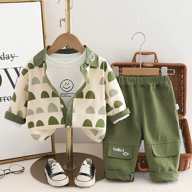 Conjunto Infantil 3 Peças Masculino
