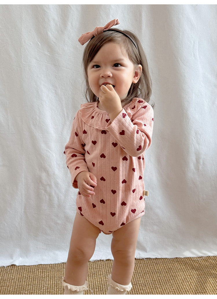 Body Infantil Feminino Love Estampas