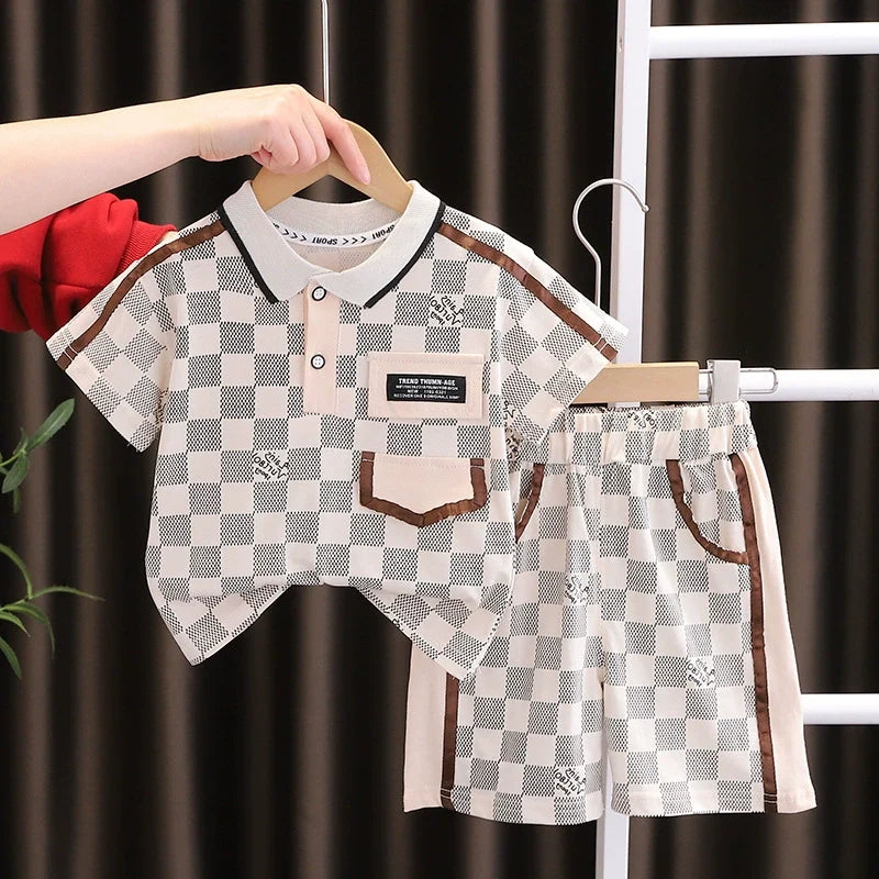 Conjunto Infantil Masculino com Golinha e Bolso