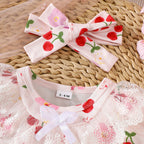 Body Infantil Feminino Cerejinhas