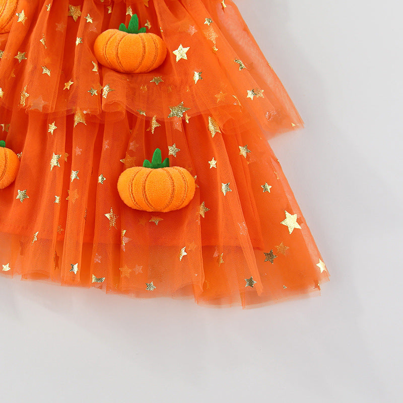 Vestido Infantil Helloween