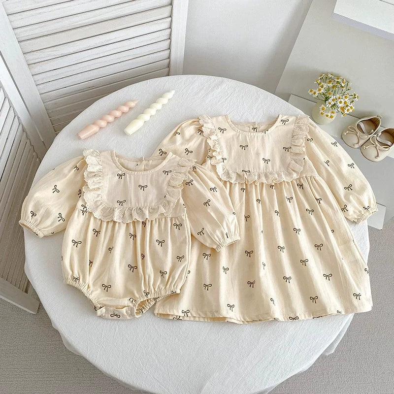 Vestido Body Infantil Lacinhos