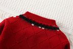 Conjunto Infantil Tricô e Brilhos