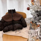 Casaco Infantil com Gola Pelinhos