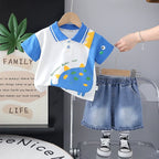 Conjunto Infantil Verão Dinossauro