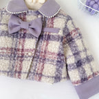 Conjunto Infantil Feminino Inverno Pérolas