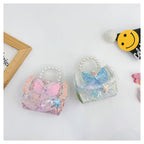 Bolsa Infantil Feminina Alcinha de Pérolas