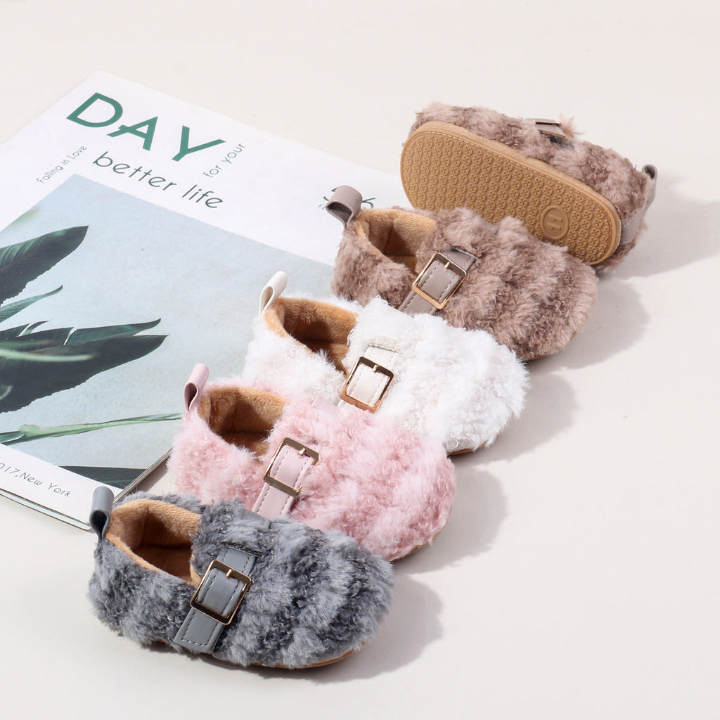 Sapato Infantil Pelinhos com Fivelinha