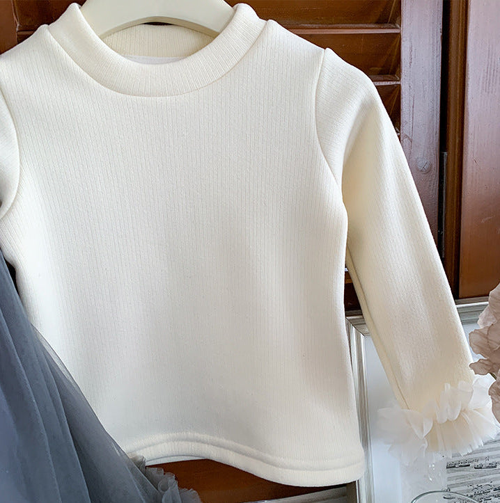 Vestido Infantil Lacinhos + Manga Longa