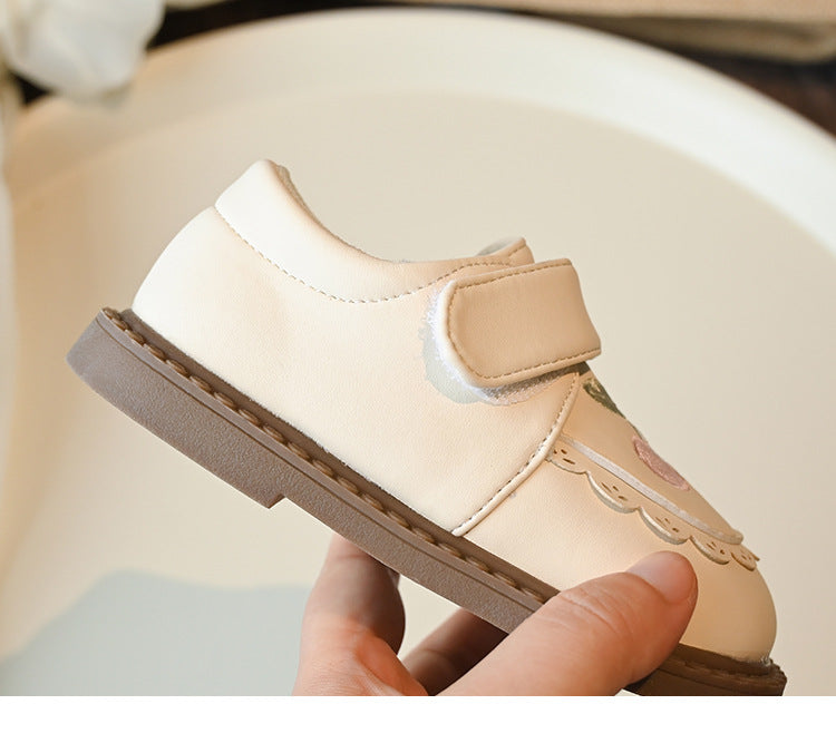 Sapato Infantil Cerejinhas com Velcro