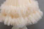 Vestido Infantil Brilhante Bufante