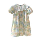 Vestido Infantil de Verão Flores
