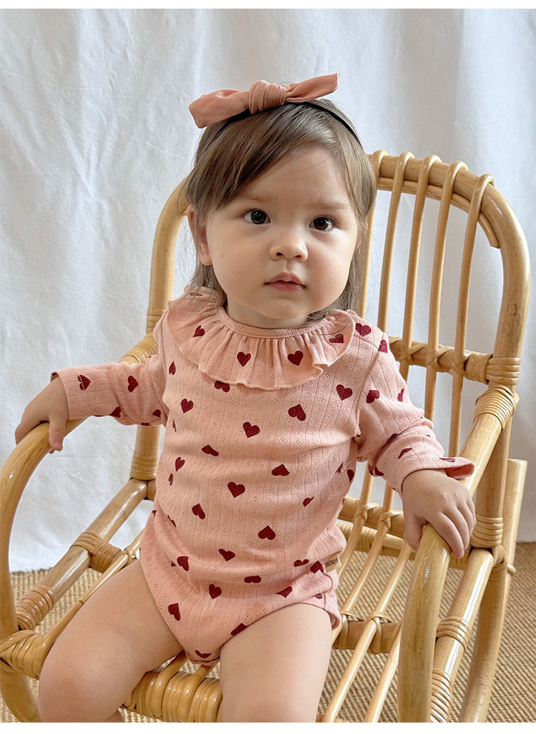 Body Infantil Feminino Love Estampas