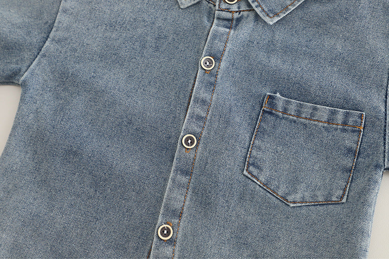Conjunto 3 Peças Colete e Jeans