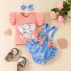 Body Infantil Elefantinhos