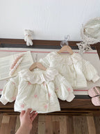 Casaco Infantil Quentinho Flores