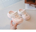 Crocks Infantil Feminino Emoji Borboleta