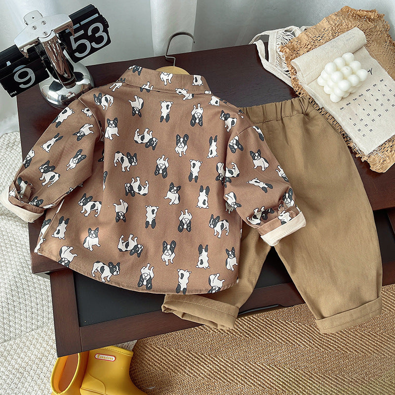 Conjunto Infantil 3 Peças Cachorrinho
