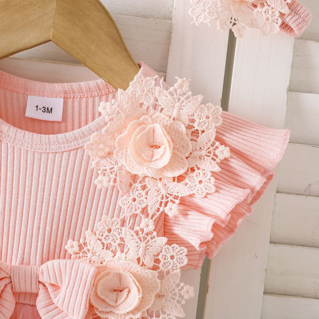 Body Infantil Feminino Flores