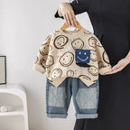 Conjunto Infantil Smiley e Jeans
