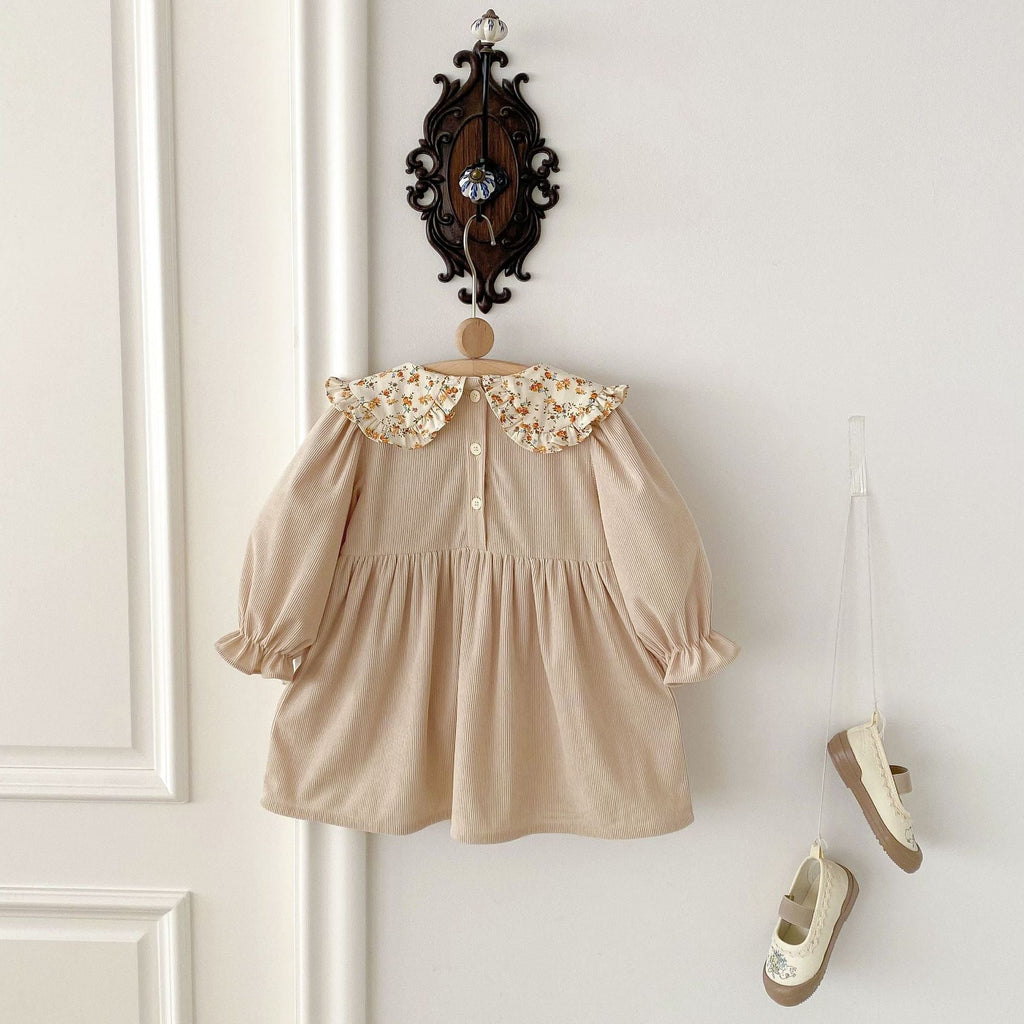 Vestido Infantil Gola Florzinhas