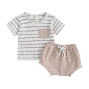 Conjunto Infantil Lístras Bolsinho