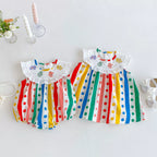 Body/Vestido Infantil Ursinhos Carinhosos