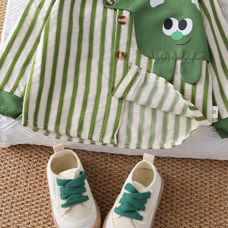 Conjunto Infantil Lístras e Jeans