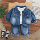 Jeans Escuro Botões
