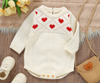 Body Infantil Feminino Tricõ Coração