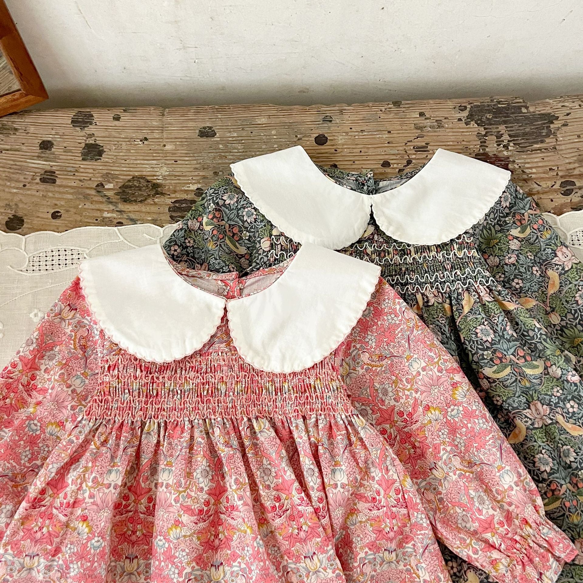 Vestido Infantil Floral Golinha