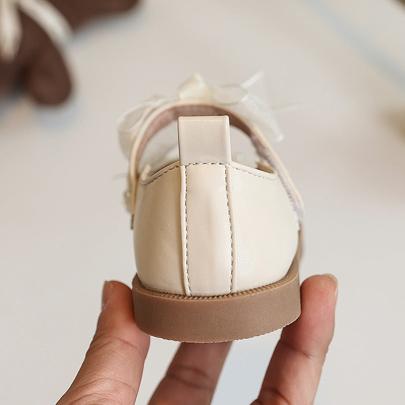 Sapato Infantil Feminino Lacinho de Tule