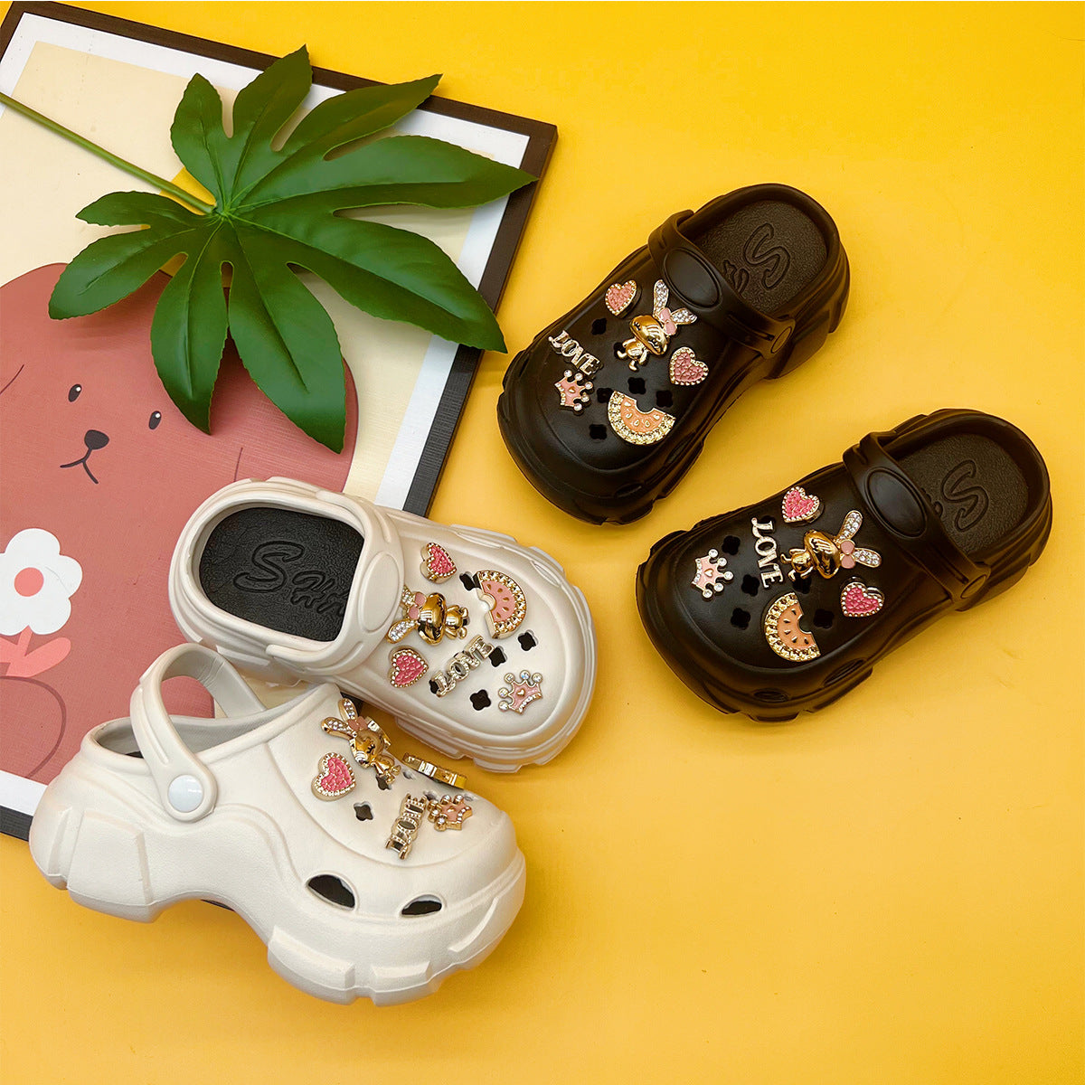 Crocks Infantil Feminino Love