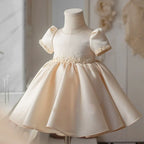 Vestido de Festa Infantil com Flores