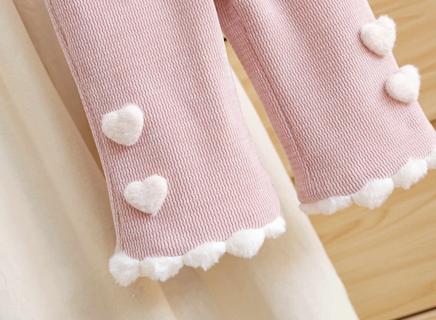 Calça Infantil Inverno Coraçãozinho