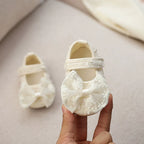 Sapato Infanril Feminino Lacinho Rendadinho
