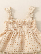 Conjunto Infantil Feminino Verão Rendinha