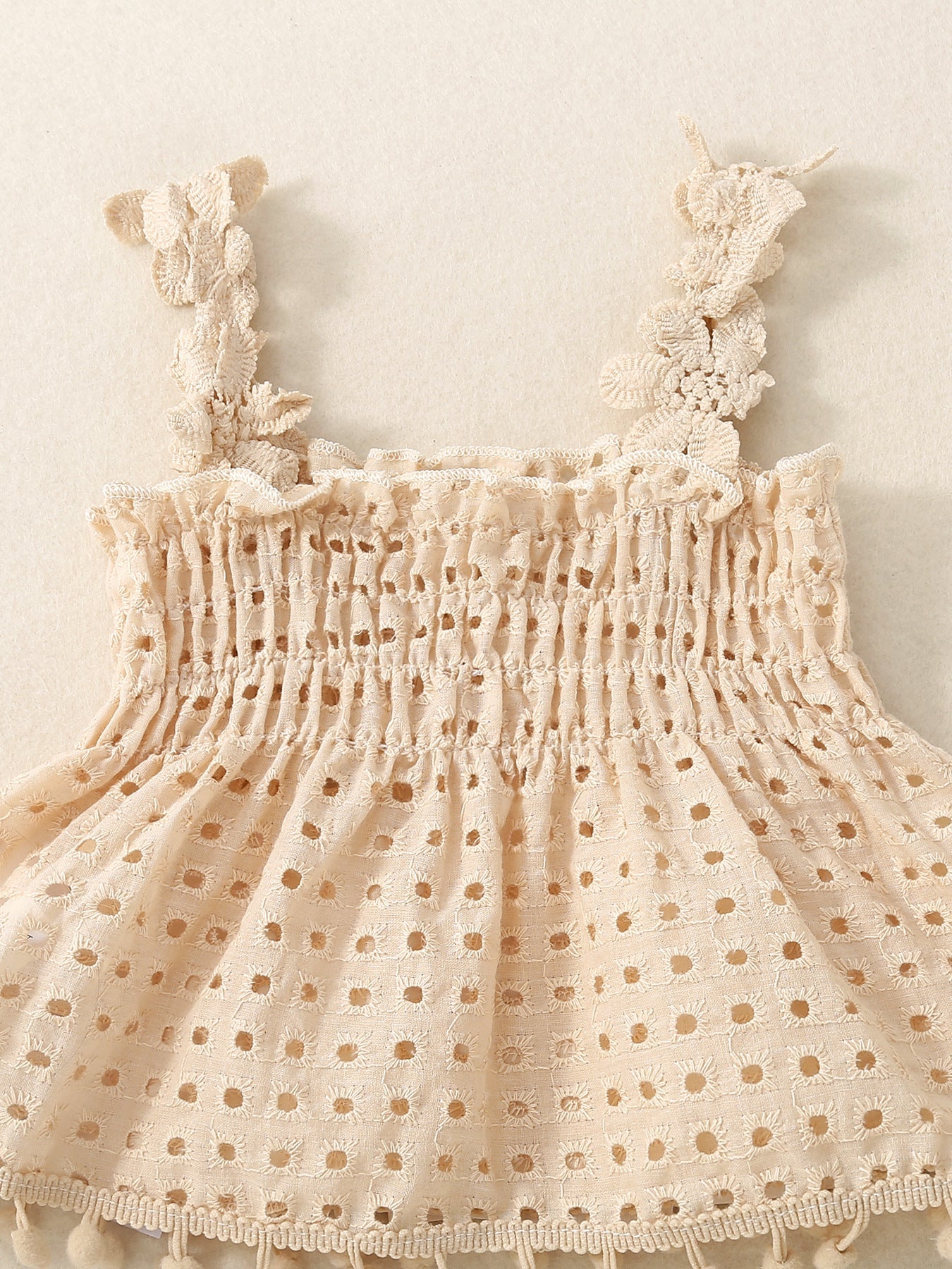 Conjunto Infantil Feminino Verão Rendinha