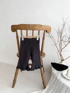 Calça Infantil de Tricô Pantalona