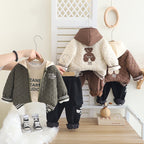 Conjunto Infantil Inverno 3 Peças Ursinho
