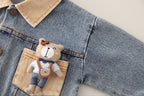Conjunto Infantil Masculino 3 Peças Ursinho