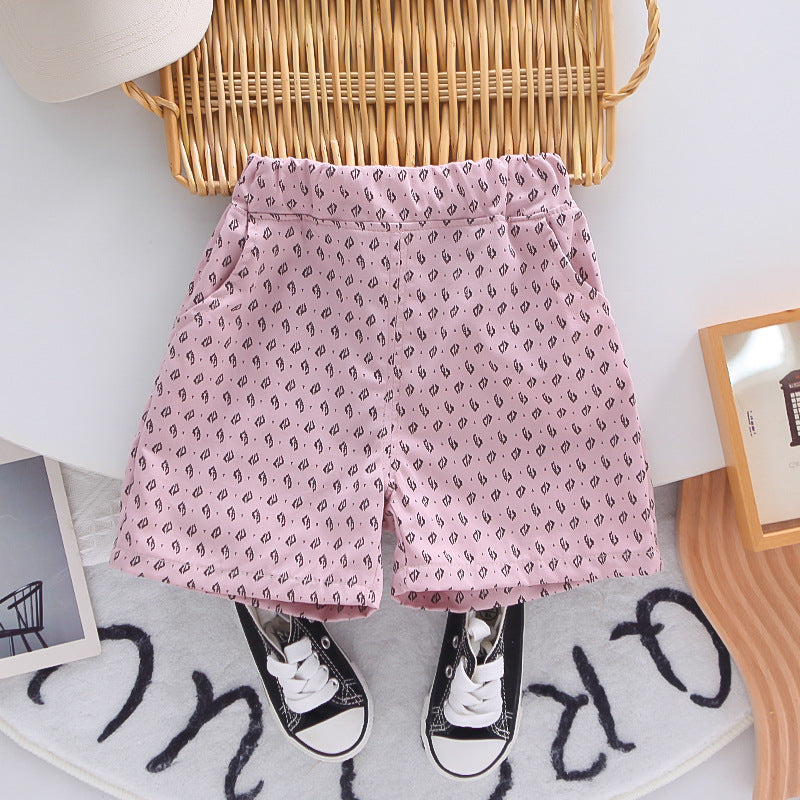 Conjunto Infantil Masculino Moderno Estampas