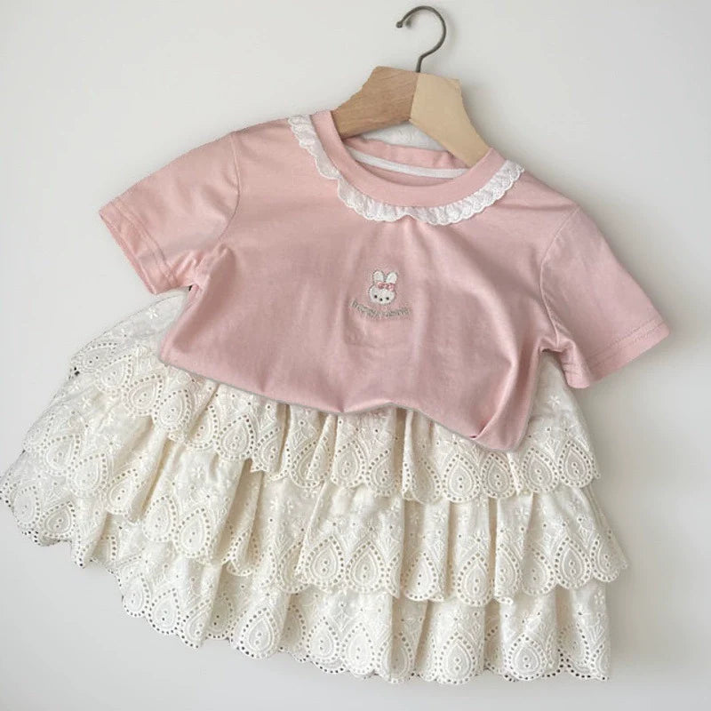 Conjunto Infantil Coelho Rendinha